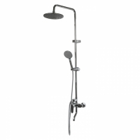 Душевая система ML2416 (смеситель40К с изл+лейка 3поз.+душ.шланг+тропич.душ.)