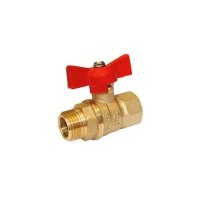 Кран шаровой 3/4'' вн/нар бабочка 11б27п1 Стандарт 231 ГАЛЛОП