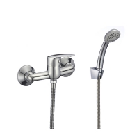 Смеситель для душа 35к Milardo SIMSB00M03 "Simp" с душ. аксессуарами ХРОМ