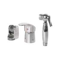 Смеситель с гигиеническим душем 40к F1221-2 FRAP б/отв. б/излива с гигиен лейкой