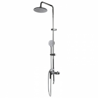 Душевая система ML2418 (смеситель40К с изл+лейка 5поз.+душ.шланг+тропич.душ.)