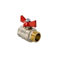 Кран шаровой 3/4'' вн/нар бабочка VALTEC VT.218