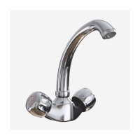 Смеситель для кухни 1/2 кер. MIXLINE ML02-032 низкий излив (без подводки)