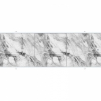 Экран для ванны ПРЕМИУМ А (алюм. профиль) 1,5 серый мрамор