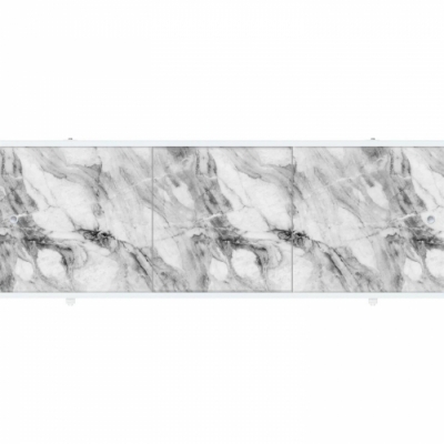 Экран для ванны ПРЕМИУМ А (алюм. профиль) 1,5 серый мрамор