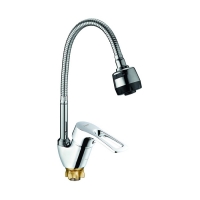 Смеситель для кухни 40к Glauf 8G4-E181 гибкий излив, бок.ручка, п/гайку Смеситель для кухни 40к Glauf 8G4-E181 гибкий излив, бок.ручка, п/гайку