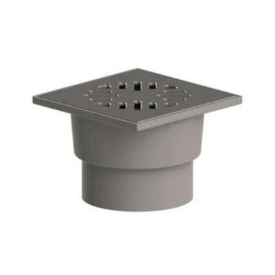 110 трап с вертик. спуском "сухой" затвор ПП мет. решетка 150*150 ТАТПОЛИМЕР