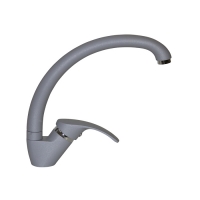 Смеситель для кухни 35к MIXLINE ML-GS02 (342) графит высок. излив