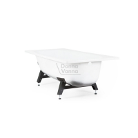 Ванна стальная 1,4*0,7*0,4 (ВИЗ) Донна Ванна АНТИБАК "Белая Орхидея" цв.белый (ОР-01200)