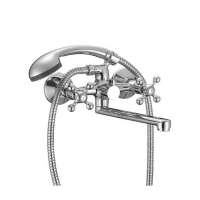 Смеситель для ванны и умывальника 1/2 кер Milardo DUPSB02M02 "Duplex" ХРОМ