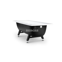 Ванна стальная 1,6*0,7*0,4 (ВИЗ) Reimar полимерная "Белая Орхидея" цв.белый (ОР-61205)