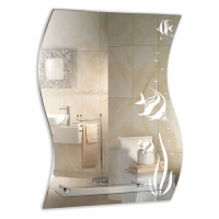 Зеркало MIXLINE "Немо" 510*680 (ШВ) с полкой Зеркало MIXLINE "Немо" 510*680 (ШВ) с полкой