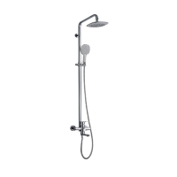 Душевая система Glauf NOB16-A128 (смеситель35К с изл+лейка 1поз.+душ.шланг+тропич.душ.) Душевая система Glauf NOB16-A128 (смеситель35К с изл+лейка 1поз.+душ.шланг+тропич.душ.)