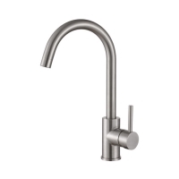 Смеситель для кухни 35к ESKO K4 "Kitchen" высокий поворотный излив, крепление под гайку