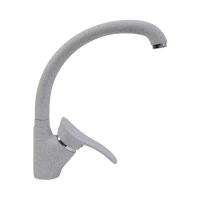 Смеситель для кухни 40к MIXLINE ML-GS01 (310) серый высок. излив