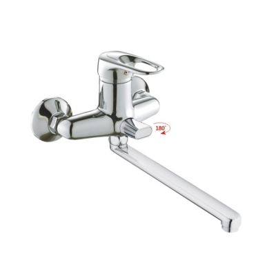 Смеситель для ванны и умывальника 40к HB2204 HAIBA див корп L-нос Смеситель для ванны и умывальника 40к HB2204 HAIBA див корп L-нос