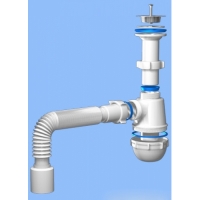 Сифон 1 1/2*40 Ani Грот с гофрой 40х50 А0510 АНИ пласт Сифон 1 1/2*40 Ani Грот с гофрой 40х50 А0510 АНИ пласт