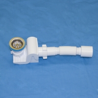 Сифон для душ. поддона 40*40 с гофрой 40*50 Ani "Бриг" Е615 АНИ пласт* Сифон для душ. поддона 40*40 с гофрой 40*50 Ani "Бриг" Е615 АНИ пласт*