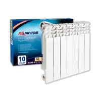 Радиатор алюминиевый AQUAPROM 350*80 8 сек.