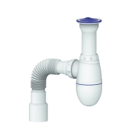 Сифон 1 1/2*40 В120 литой выпуск, с гофрой 40*40*50 UNICORN Сифон 1 1/2*40 В120 литой выпуск, с гофрой 40*40*50 UNICORN