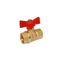 Кран шаровой 1/2'' вн/вн бабочка 11б27п1 Стандарт 230 ГАЛЛОП