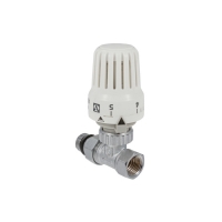 КЛАПАН термостатический с термоголовкой 1/2'' прямой VALTEC VT.048.N.04