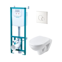 Комплект-Пэк "Бореаль"(подв.ун.с дюро сид. soft-clos, clip up, ин-ия, панель хром глянец) (Santek)