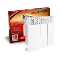 Радиатор биметаллический AQUAPROM 500*80 6 сек.