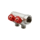 Коллектор 1''x1/2'' с регулировочными вентилями VRT (2 вых) Коллектор 1''x1/2'' с регулировочными вентилями VRT (2 вых)