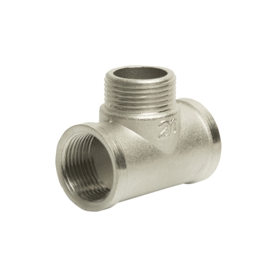 Тройник 3/4'' вн/нар/вн VRT® никель