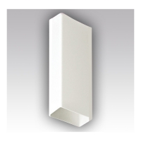 Канал прямоугольный 0,5м 55*110 511ВП ПВХ