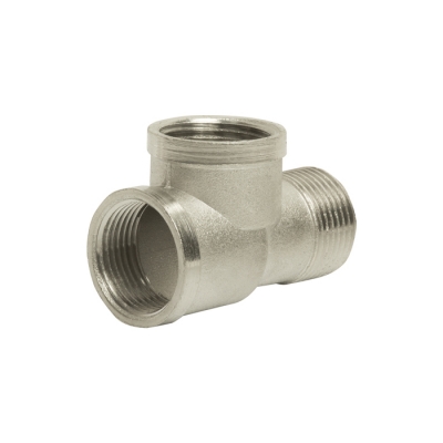 Тройник 3/4'' вн/вн/нар VRT® никель Тройник 3/4'' вн/вн/нар VRT® никель