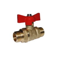 Кран шаровой 3/4'' нар/нар бабочка 11б27п1 Стандарт 233 ГАЛЛОП Кран шаровой 3/4'' нар/нар бабочка 11б27п1 Стандарт 233 ГАЛЛОП