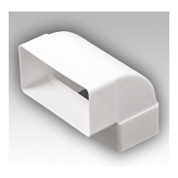 Колено вертикальное угол 90 55*110 511КВП ПВХ