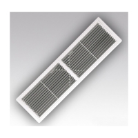 Решетка вент. переточная 455*133 4513РП двусторонняя АБС