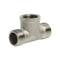 Тройник 1/2'' нар/вн/нар VRT® никель