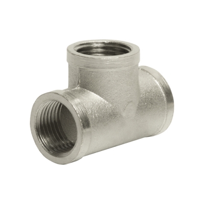 Тройник 1/2'' вн/вн/вн VRT® никель Тройник 1/2'' вн/вн/вн VRT® никель