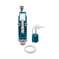 Арматура к смыв. бачку 2-х Кноп. ИНКОЭР метал. бок.подв унив колонка D40 (и-сб2-бпрН-аа-в)