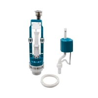 Арматура к смыв бачку 2-х Кноп ИНКОЭР метал. ниж.подв D40 (и-сб2м-нпрНрф-аа-в)