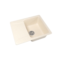 Мойка ML-GM26 с крылом, бежевая (328), 470*580*190мм