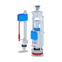 Арматура к смыв. бачку 2-ух Кноп. АНИпласт металл нижн/подв. WC3550М АНИ пласт ЭКОНОМ