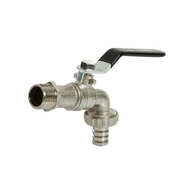 Кран водоразборный шаровой 1/2'' рукоятка, с носиком VRT®