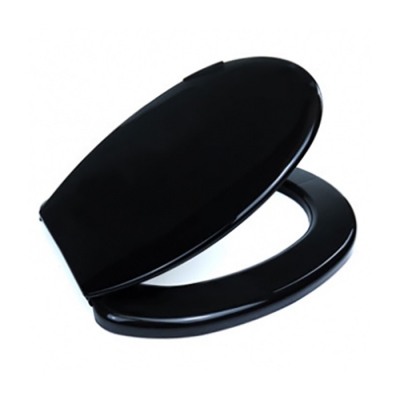 Сиденье для унитаза черное Н ИНКОЭР