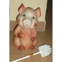 Подставка под ерш "Фунтик" с унитазной щеткой