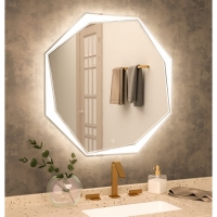 Зеркало MIXLINE "Оттавия" 800*800 (ШВ) сенсорный выключатель