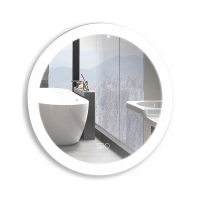 Зеркало MIXLINE "Перла-2" D770 сенсорный выключатель, светодиодная подсветка + подогрев Зеркало MIXLINE "Перла-2" D770 сенсорный выключатель, светодиодная подсветка + подогрев