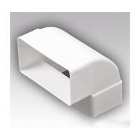 Колено вертикальное угол 90 60х120 612КВП ПВХ Колено вертикальное угол 90 60х120 612КВП ПВХ