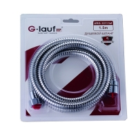 Шланг душевой 150 см имп/кон Glauf URG-1211 блист. (растягивающийся)