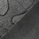 Коврик гравированный Тапочки 40*60 см серый