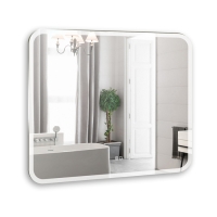 Зеркало MIXLINE "Стив-2" 800*680 (ШВ) сенсорный выключатель, светодиодная подсветка + подогрев